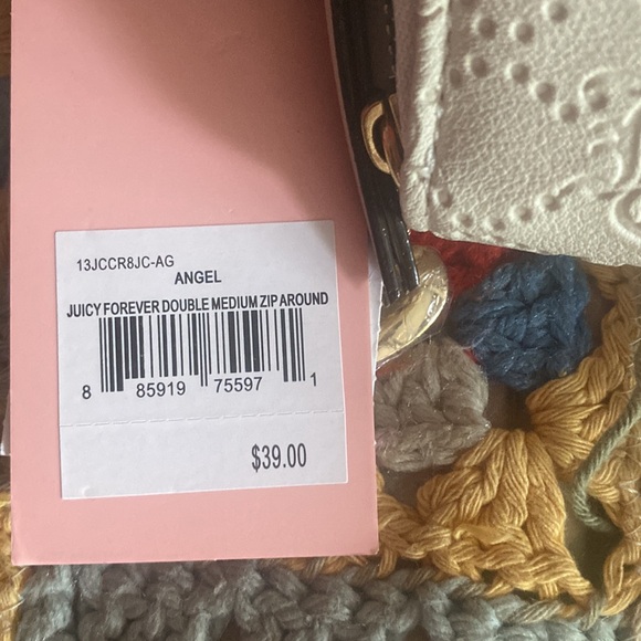 Juicy Couture angel medium zip around wallet - Picture 2 of 4